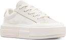 CONVERSE UNISEX CRUISE CANVAS SNEAKER - SIZE: MEN 12 WOMEN 13.5 - EGRET/WHITE - Like New