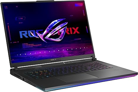 ASUS ROG Strix Scar 18 G834 18" QHD i9-14900HX 32 2TB SSD RTX 4090 - Off Black Like New