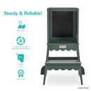 Dream On Me Fisher-Price Wonderstep 2-in-1 Convertible Toddler Tower - Green - Like New
