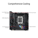ASUS ROG STRIX B760-I GAMING WIFI LGA 1700 MINI-ITX MOTHERBOARD - BLACK - Like New