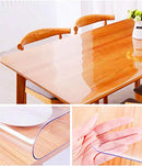 VALLEY TREE 34 x 34 Inch Clear Table Cover Protector 1.5mm Thick PVC B08BFTSN24 - Brand New