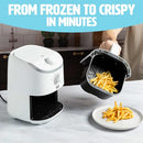 TASTY PERSONAL AIR FRYER 2-QUART 900 WATTS TY11882-1 - WHITE - Like New
