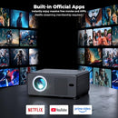 CIBEST WiFi & Bluetooth Short Throw Full HD 1080P AC201 - BLACK - Like New
