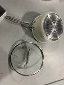 GOODFUL 2.5QT TITANIUM REINFORCED CERAMIC NON-STICK SAUCEPAN - GRAY/WHITE - Brand New