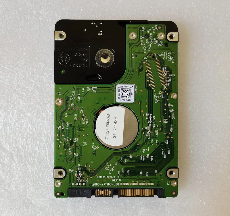 WESTERN DIGITAL 1TB 5400RPM 2.5" SATA HARD DRIVE - BLUE - Like New