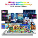 MEIZE 10.1" Widescreen Tablet, Android 13, Octa-Core 128GB + 16(8+8)GB - WHITE - Like New