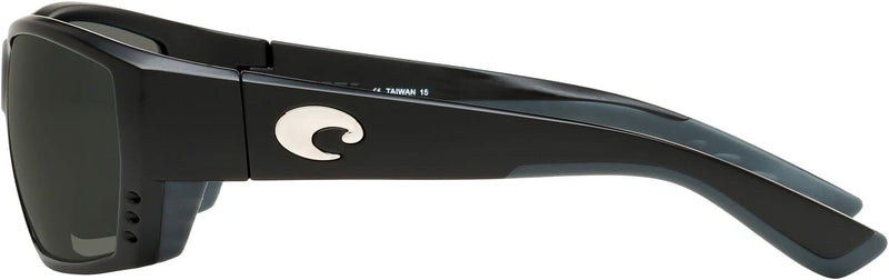 COSTA DEL MAR TUNA ALLEY GLOBAL FIT 580G - MATTE BLACK/GRAY - Like New