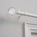 Exclusive Home Curtains Crystal Ball Curtain Rod and Finial Set - Scratch & Dent