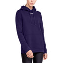 Under Armour Women Hustle Fleece Hoodie Purple S - Like New