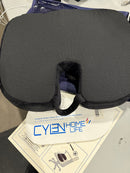 CYLEN HOME-MEMORY FOAM BAMBOO CHARCOAL INFUSED VENTILATED ORTHOPEDIC - BLACK - Brand New