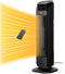 TOPPIN Ceramic Tower Space Heater, 1500W with Remote Control - Black Like New