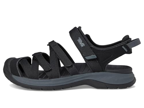 1166310 TEVA WOMEN'S TIRRA SPORT CT SANDAL BLACK SIZE 8 - Brand New