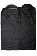 Snugpak Jungle Bag Lightweight Sleeping Bag with Left or Right Zip - Black - Brand New