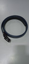 LEATHER RATCHET COMFORT CLICK BELT DRESS SLIDE BUCKLE SIZE 28 TO 50 - BLUE - Like New