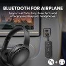 AVANTREE RELAY PREMIUM AIRPLANE BLUETOOTH ADAPTER ADVANCED CHIPSET - BLACK - Like New