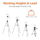 Amazon Basics 60-inch Lightweight DSLR Tripod with Bag, Black - Brand New