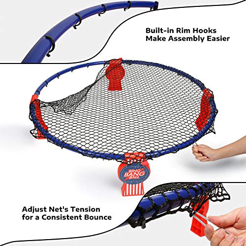 A11N 2019 UPGRADED WINTER BING BANG BALL GAME SET - BLUE/RED - Brand New