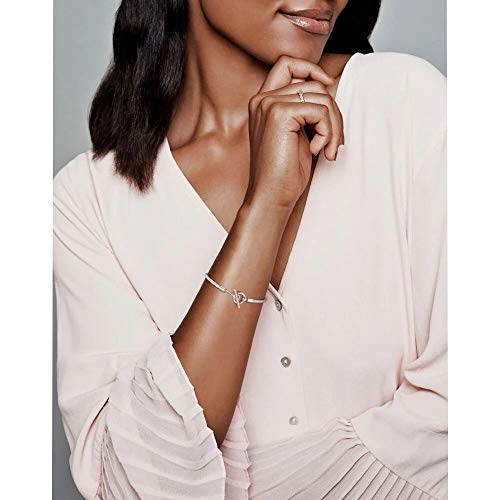 PANDORA PANDORA MOMENTS T-BAR SNAKE CHAIN 925 STERLING SILVER BRACELET - Like New