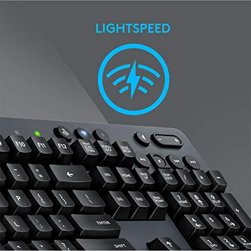 LOGITECH G613 LIGHTSPEED WIRELESS MECHANICAL GAMING KEYBOARD MRTYN - BLACK - Like New