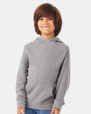 9595GF Hanes Alternative Youth Challenger Hooded Sweatshirt Eco Grey YXL Like New