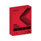 PRINTWORKS PROFESSIONAL COLOR PAPER 24 LB 8.5 X 11, RED 500/REAM - RED - Brand New