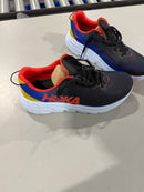 HOKA ONE ONE RINCON 3 - SIZE: WOMEN 9.5 - BLACK DAZZLING BLUE - Like New