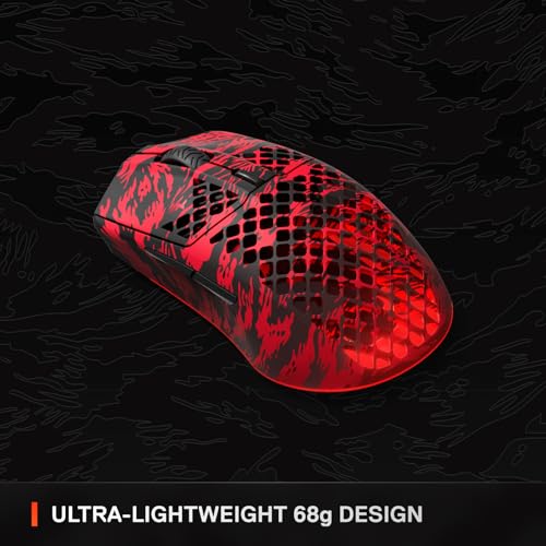SteelSeries Aerox 3 Wireless FAZE CLAN Edition Holey RGB Gaming Mouse - Like New