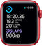 For Parts: Apple Watch 6 GPS Cellular 40mm RED Alum Case RED Band -CRACKED SCREEN/LCD