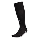 BA1966 Adidas Unisex The Crew Socks Black/ Light Onix Grey/ White M - Like New