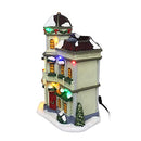 Top Treasures Christmas Village Restaurant Lighted Musical Snow - Multicolor - Like New
