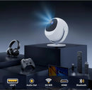 CHANDUELEC BL360 4K ANDROID11 5G WIFI 720P PROJECTOR BL360 - WHITE - Like New