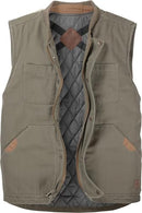 6520 Legendary Whitetails Mens CCW Canvas Water Resistant Vest Army XL - Like New