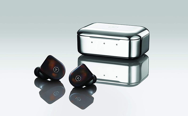 Master & Dynamic MW07TS Bluetooth True Wireless Earphones Tortoise Shell - Like New