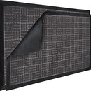 Sierra Concepts Front Door Mat Heavy Duty Welcome 36" x 24" 2-Pack - Gray Maze - Like New