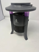 BUZZBUSTER LED BUG TRAPPER W/ REMOVABLE STAND, 5W LED, USB-C CHARGED - BLACK - Like New