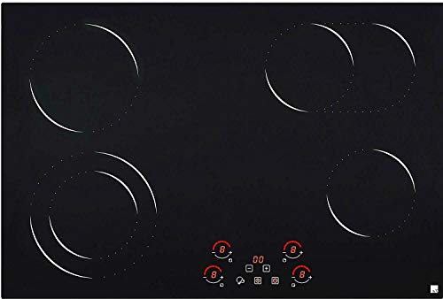 Ramblewood 4 Burner 30" Electric Cooktop EC4-70 7200W - BLACK - Like New