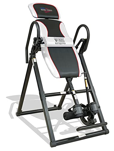 BODY VISION IT 9695-W DELUXE HEAVY DUTY THERAPEUTIC INVERSION TABLE - WHITE - Like New