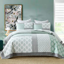PANGUSHAN Quilt Set King Size 100% Cotton Bedspread Quilt Bed B0BDF6RLYD - Like New