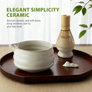 Soeos Matcha Whisk Set, 7 Pcs Ceramic Matcha Kit, Include Matcha Bowl - Like New