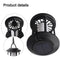 GENERIC ALL WEATHER SOLAR LANTERN AUTOMATIC LIGHT CONTROL CONVENIENCE - BLACK - Like New