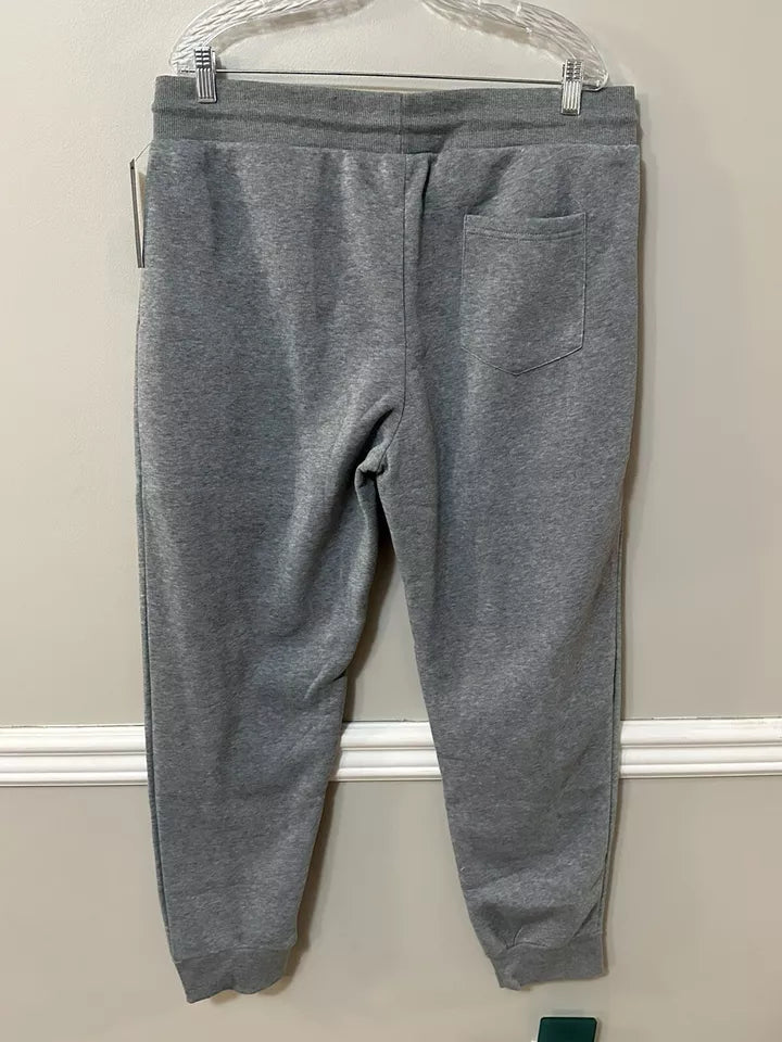 PURE CHAMP MEN’S FLEECE ACTIVE WORKOUT SWEATPANTS - SIZE: 2XL - LIGHT GRAY - Brand New
