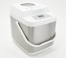 COOK'S ESSENTIALS 1.5LB BREADMAKER, 850 - STAINLESS STEEL/WHITE - Like New