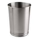 mDesign Metal Wastebasket Trash Can for Bathroom Tall B01GK2QSEI - Steel - Brand New