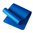 Amazon Basics 1/2" Yoga Mat with Carrying Strap 74"x24"x0.5", Non-Slip, Blue - Brand New