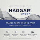 AMAZON ESSENTIALS HAGGAR SPORT TRAVEL PERFORMANCE STRETCH SIZE 33WX28L - STONE - Brand New