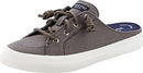 STS84170 SPERRY WOMEN'S CREST MULE - SIZE: WOMEN 7.5 - GRAY - Like New