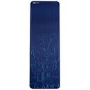 FIT SPIRIT Extra Thick Yoga Mat Flower Blue ½” Inch B01E0B2K0M - NEW - Brand New