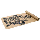 Gaiam Yoga Mat Classic Print Non Slip Exercise & Fitness Mat Damask, 4mm - Brand New