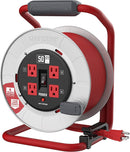 CRAFTSMAN 50 Ft. Contractor Edition Retractable Extension Cord Reel - RED - Like New