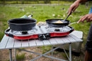 Coleman Fold ‘N Go 2-Burner Propane Stove - RED - Like New